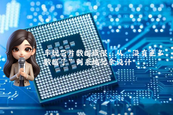 车规芯片数据极限：从“没有更多数据了”到系统冗余设计