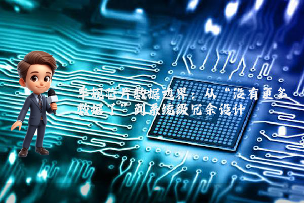 车规芯片数据边界：从“没有更多数据了”到系统级冗余设计