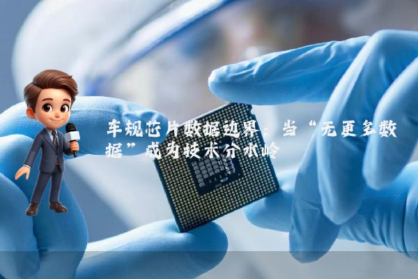 车规芯片数据边界：当“无更多数据”成为技术分水岭