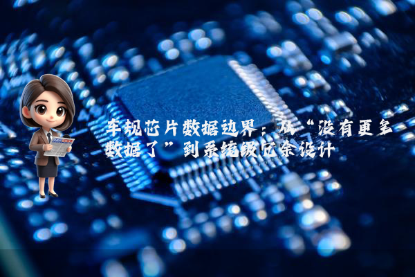 车规芯片数据边界：从“没有更多数据了”到系统级冗余设计